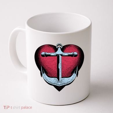 Heart Anchor Cute Gift Coffee Mug