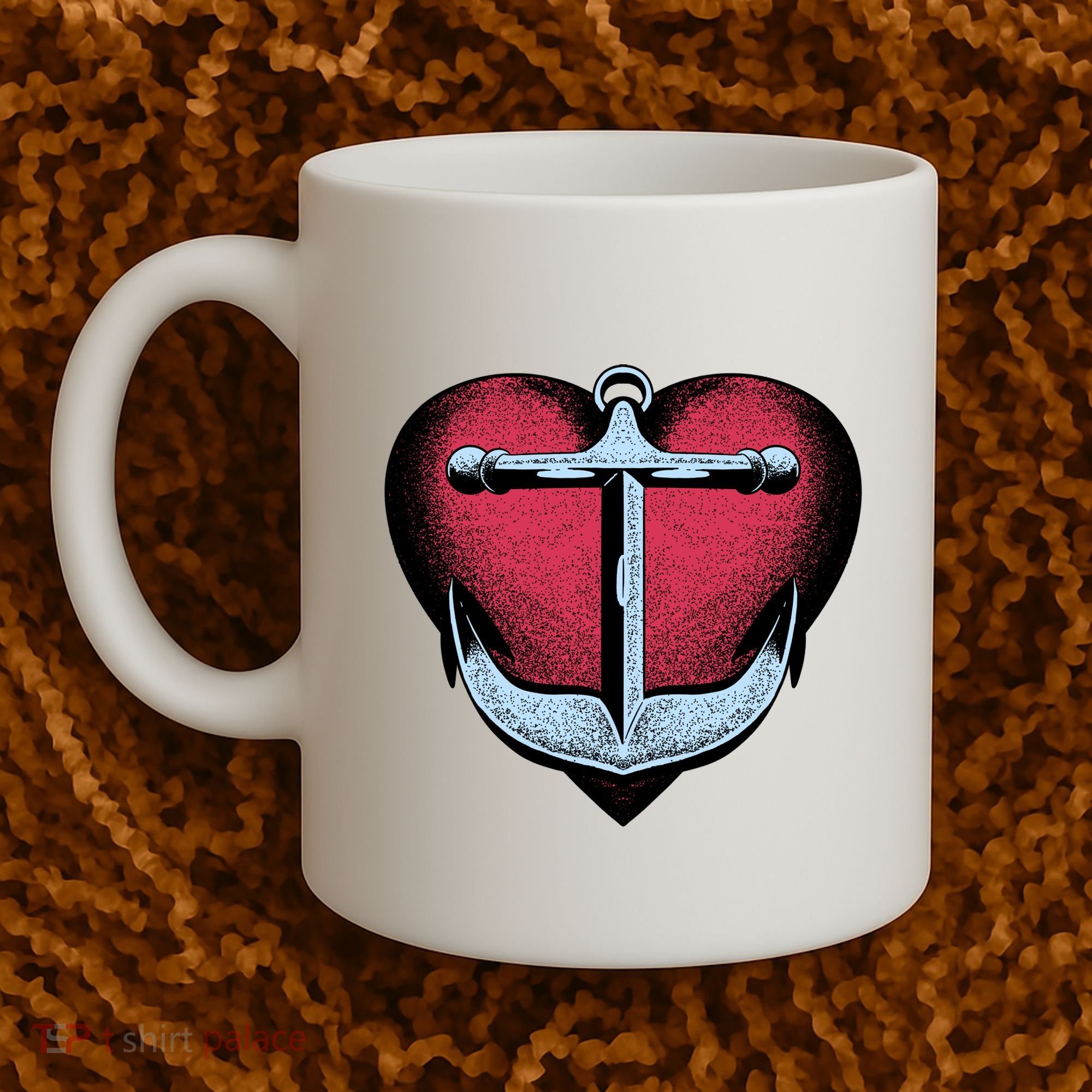 Heart Anchor Cute Gift Coffee Mug