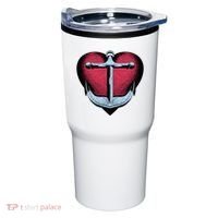 Heart Anchor Cute Gift Tumbler thumb 0