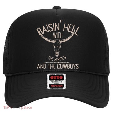 Hippies And Cowboys Western Cowhide Cowgirls Hat