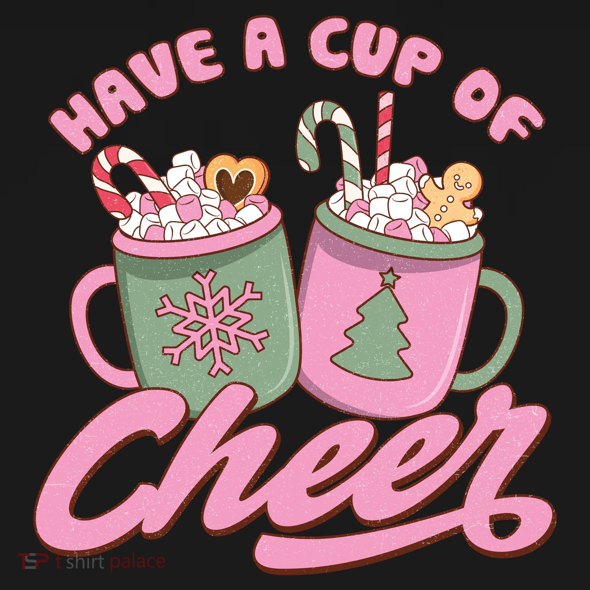 Have A Cup Of Cheer Cute Christmas Holiday Women's Hoodie