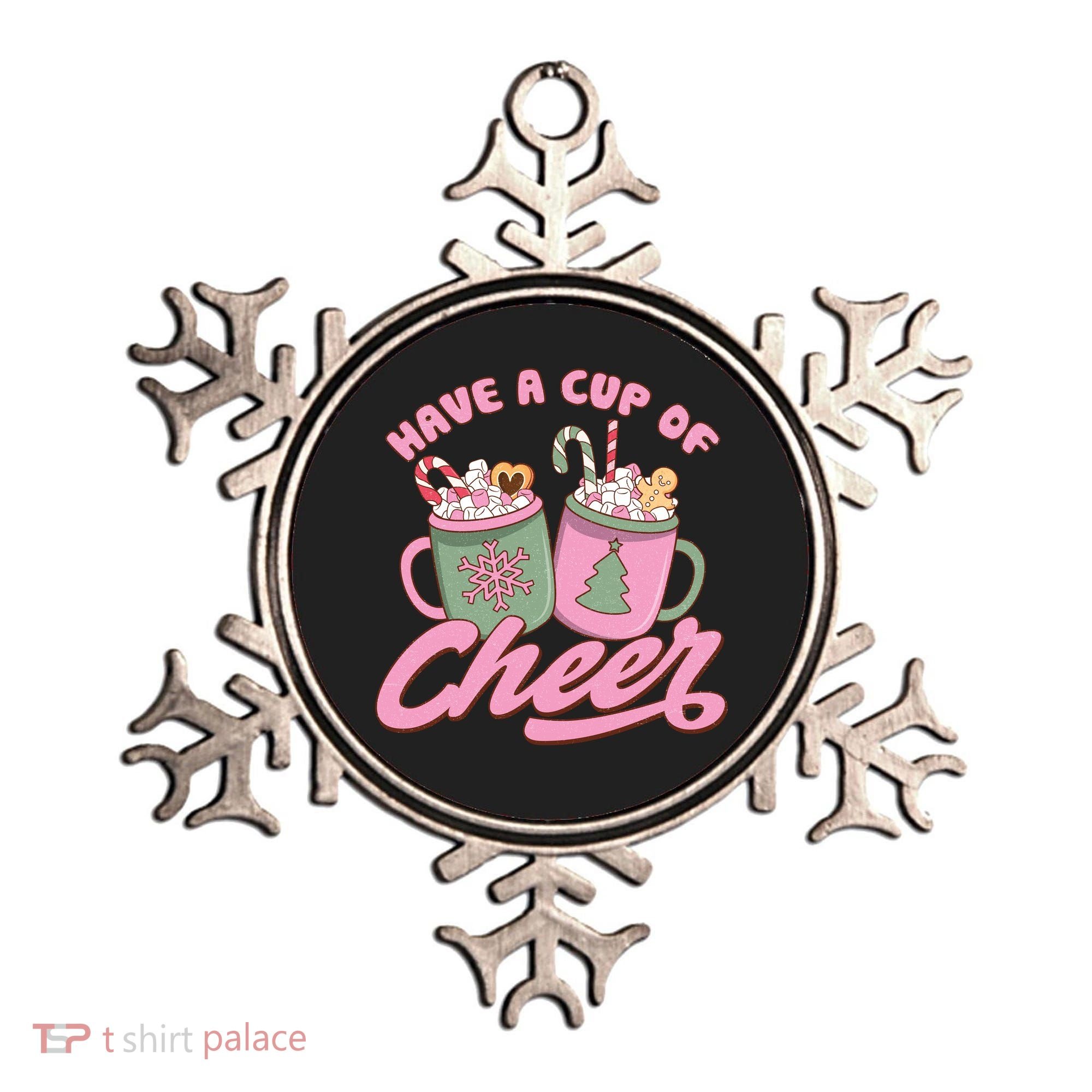 Have A Cup Of Cheer Cute Christmas Holiday Ornament