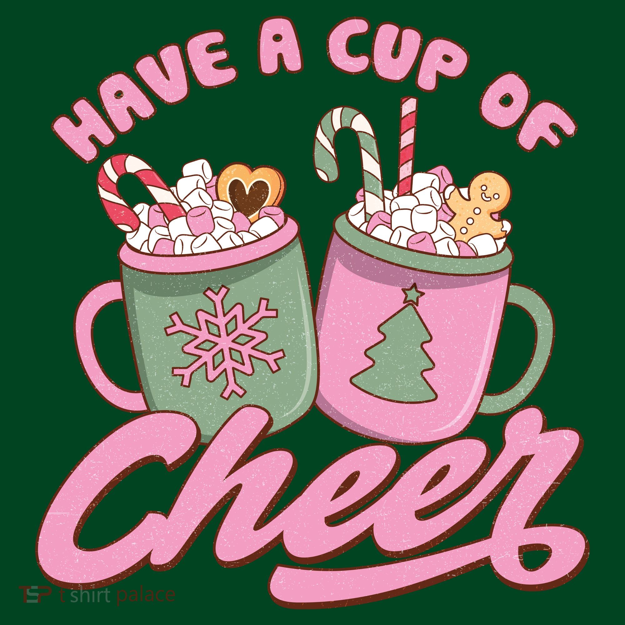 Have A Cup Of Cheer Cute Christmas Holiday Coaster