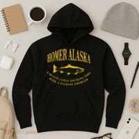 Homer Alaska Drinking Town With A Fishing Problem Hoodie thumb 3