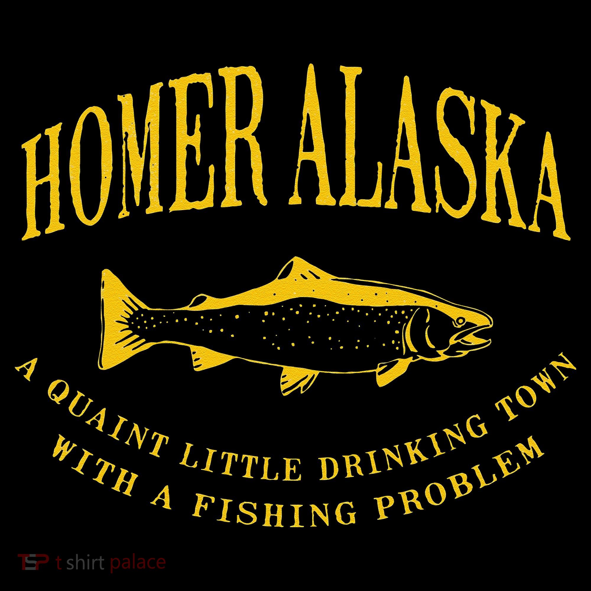 Homer Alaska Drinking Town With A Fishing Problem Long Sleeve Shirt