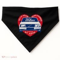 Hello Again Dear Stranger Willson Car By Ashe USA-Made Doggie Bandana thumb 0