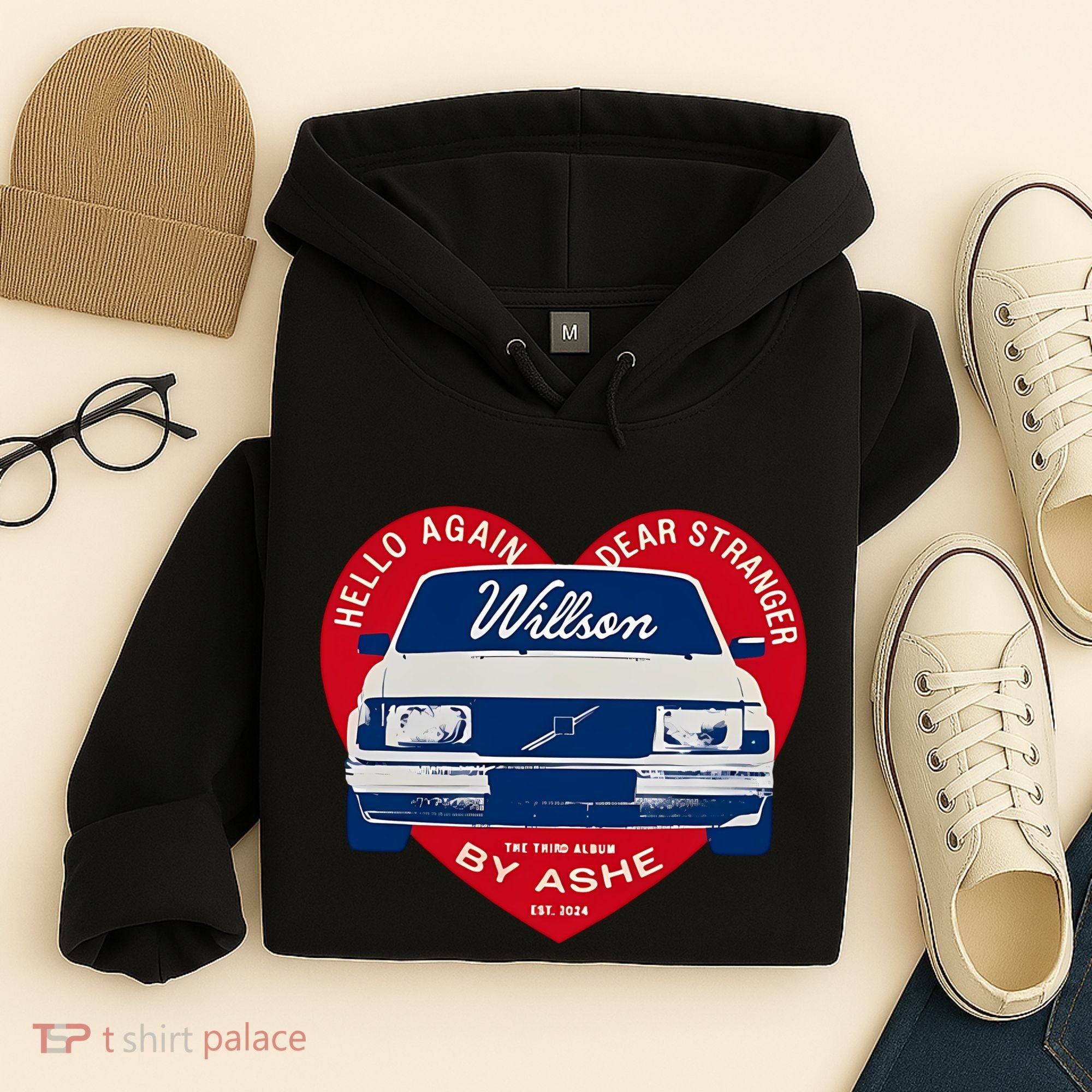 Hello Again Dear Stranger Willson Car By Ashe Hoodie