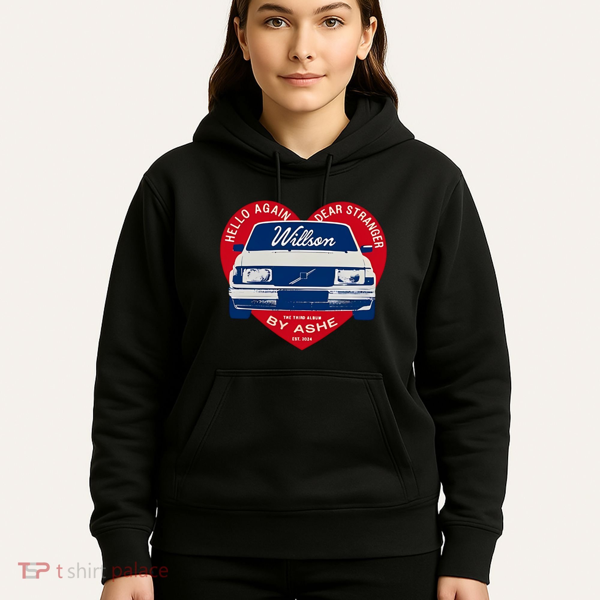 Hello Again Dear Stranger Willson Car By Ashe Hoodie