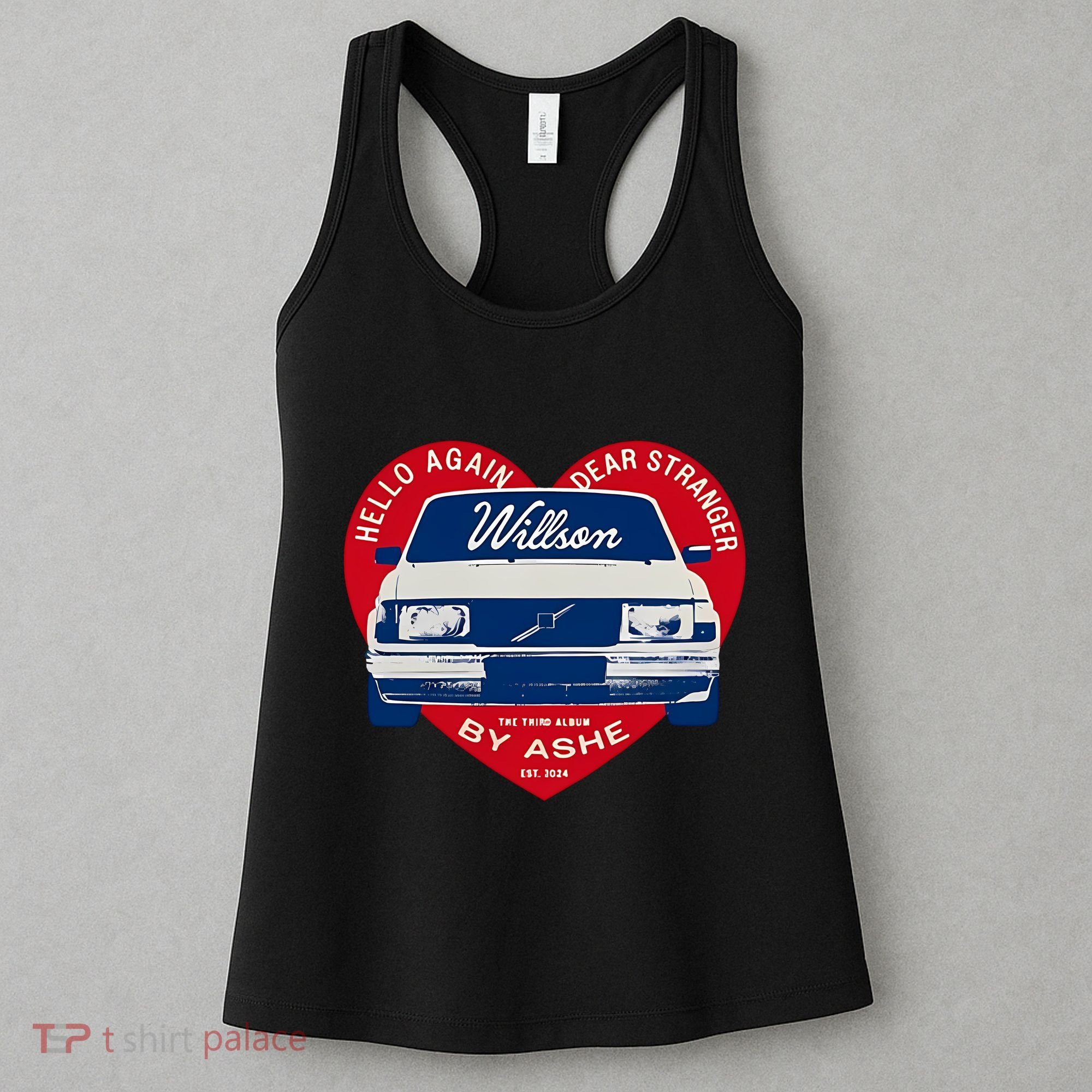 Hello Again Dear Stranger Willson Car By Ashe Women's Tank Top