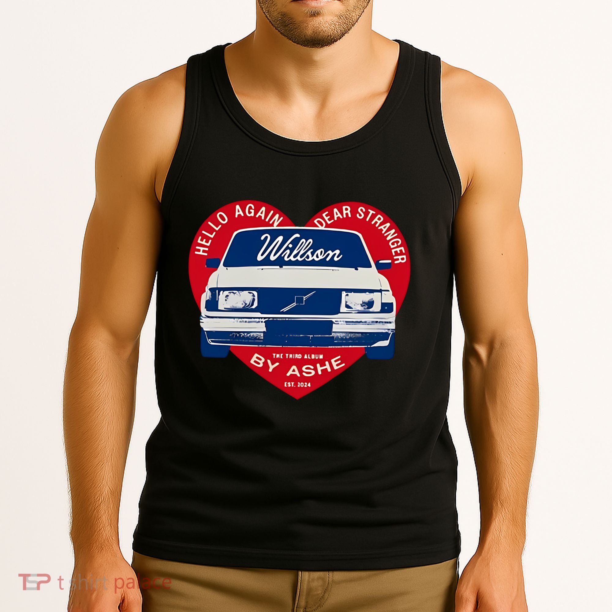 Hello Again Dear Stranger Willson Car By Ashe Tank Top