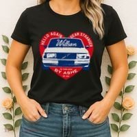 Hello Again Dear Stranger Willson Car By Ashe Women's T-Shirt thumb 2