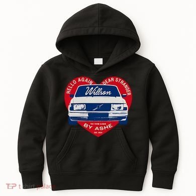 Hello Again Dear Stranger Willson Car By Ashe Kids Hoodie