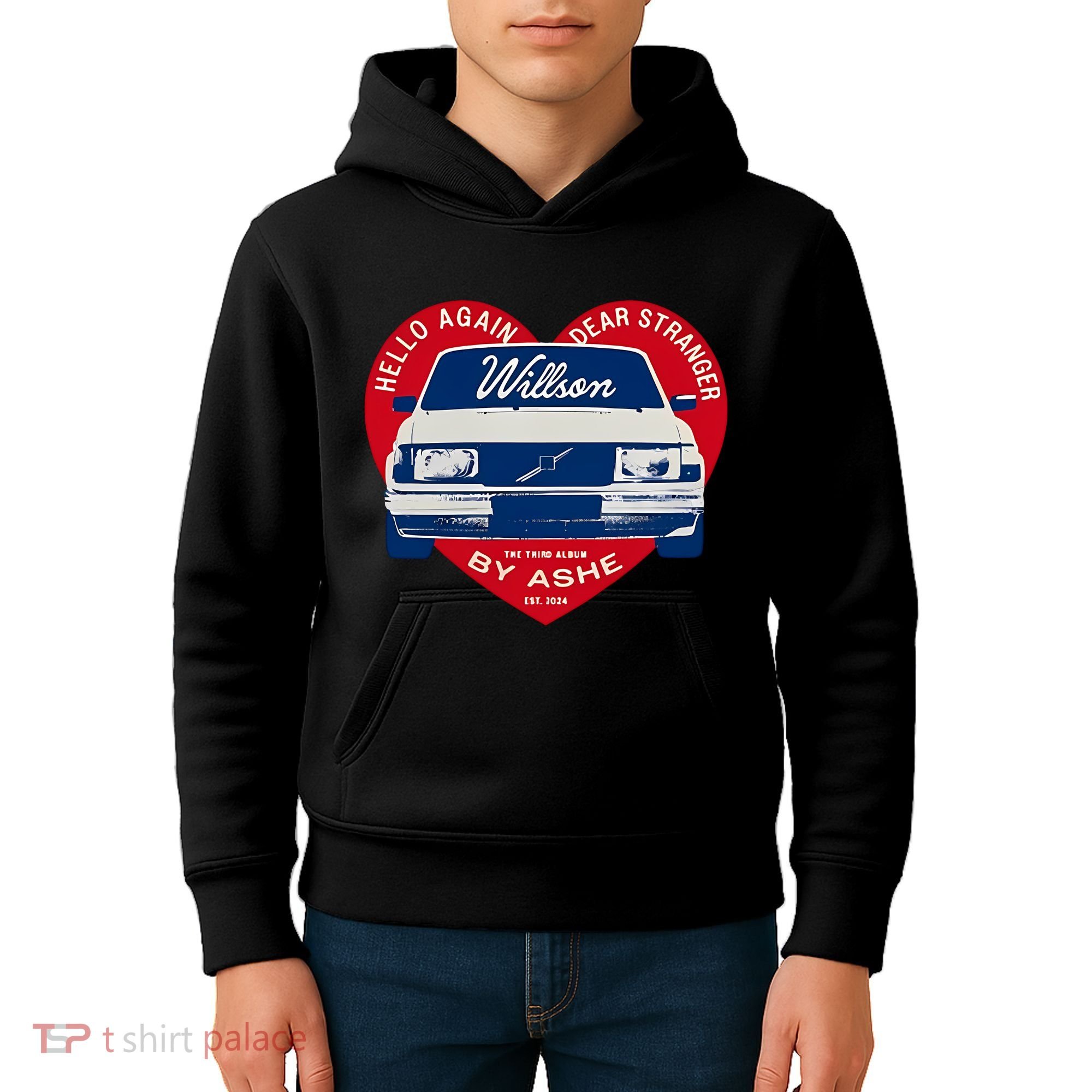Hello Again Dear Stranger Willson Car By Ashe Kids Hoodie