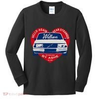 Hello Again Dear Stranger Willson Car By Ashe Kids Long Sleeve Shirt thumb 0