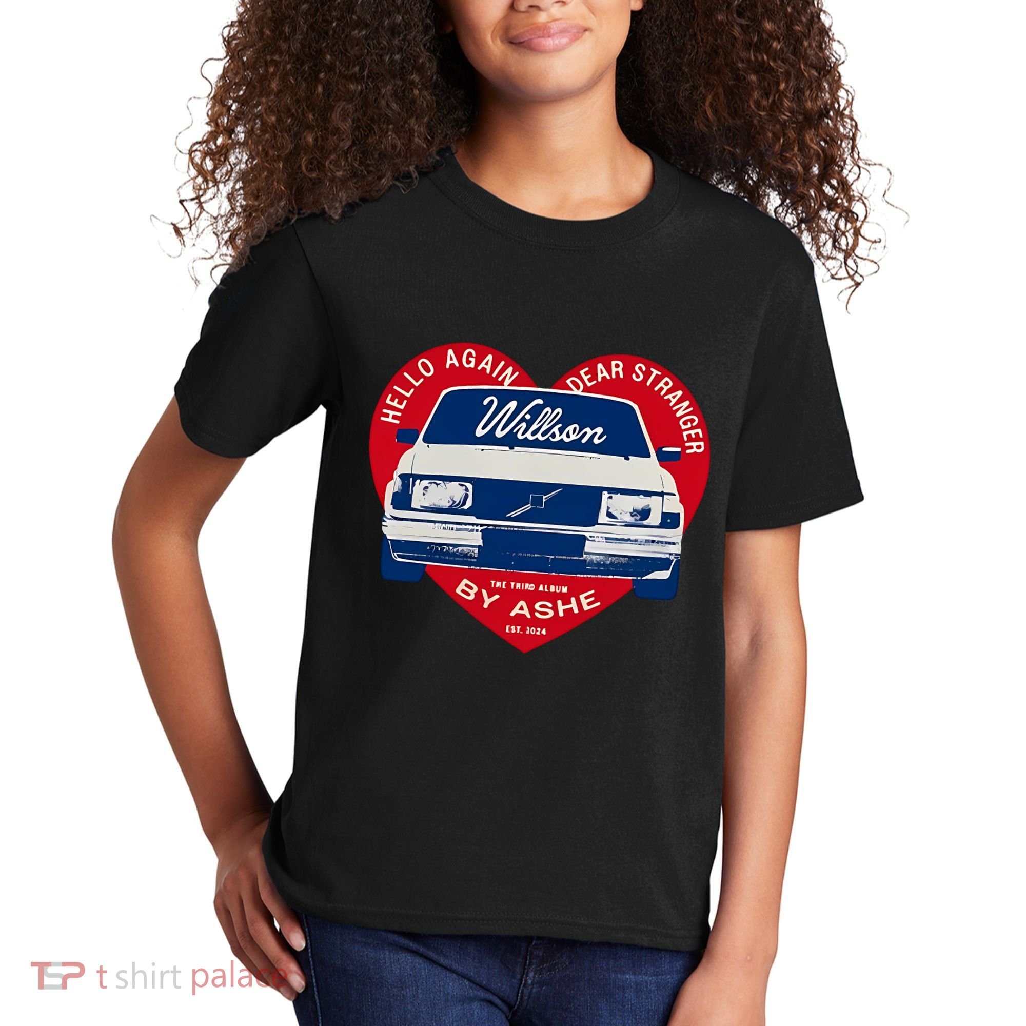 Hello Again Dear Stranger Willson Car By Ashe Kids T-Shirt