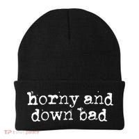 Horny And Down Bad Beanie thumb 0