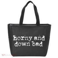 Horny And Down Bad Tote Bag thumb 0