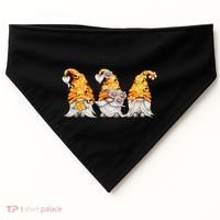 Honeybee And Daisy Bumblebee Bee Gnome Gift USA-Made Doggie Bandana thumb 0