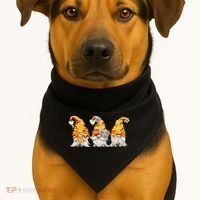 Honeybee And Daisy Bumblebee Bee Gnome Gift USA-Made Doggie Bandana thumb 1