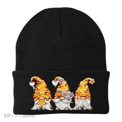 Honeybee And Daisy Bumblebee Bee Gnome Gift Beanie