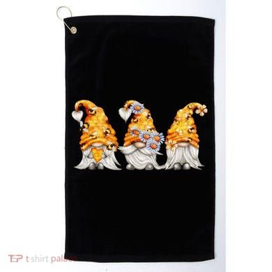 Honeybee And Daisy Bumblebee Bee Gnome Gift Golf Towel
