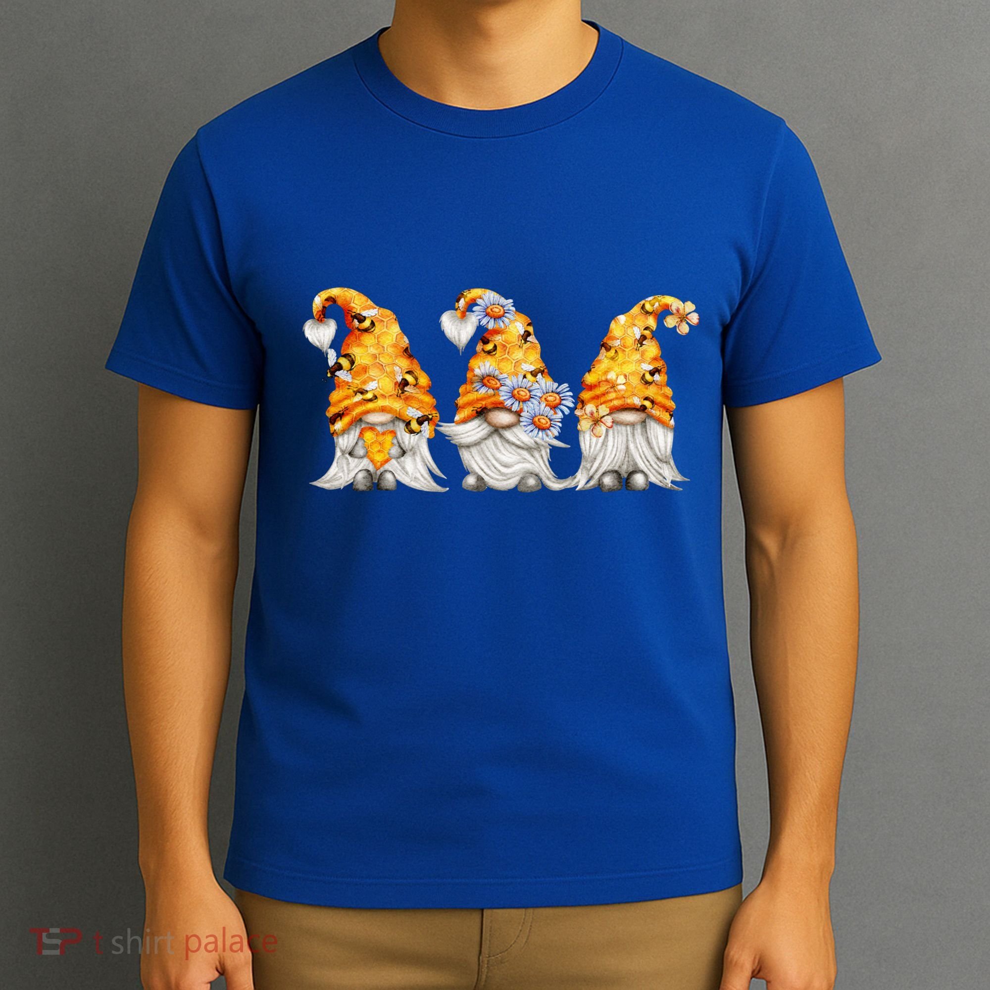 Honeybee And Daisy Bumblebee Bee Gnome Gift T-Shirt
