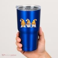 Honeybee And Daisy Bumblebee Bee Gnome Gift Tumbler thumb 2