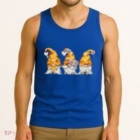 Honeybee And Daisy Bumblebee Bee Gnome Gift Tank Top thumb 3
