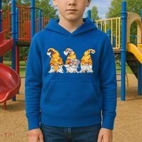 Honeybee And Daisy Bumblebee Bee Gnome Gift Kids Hoodie thumb 2