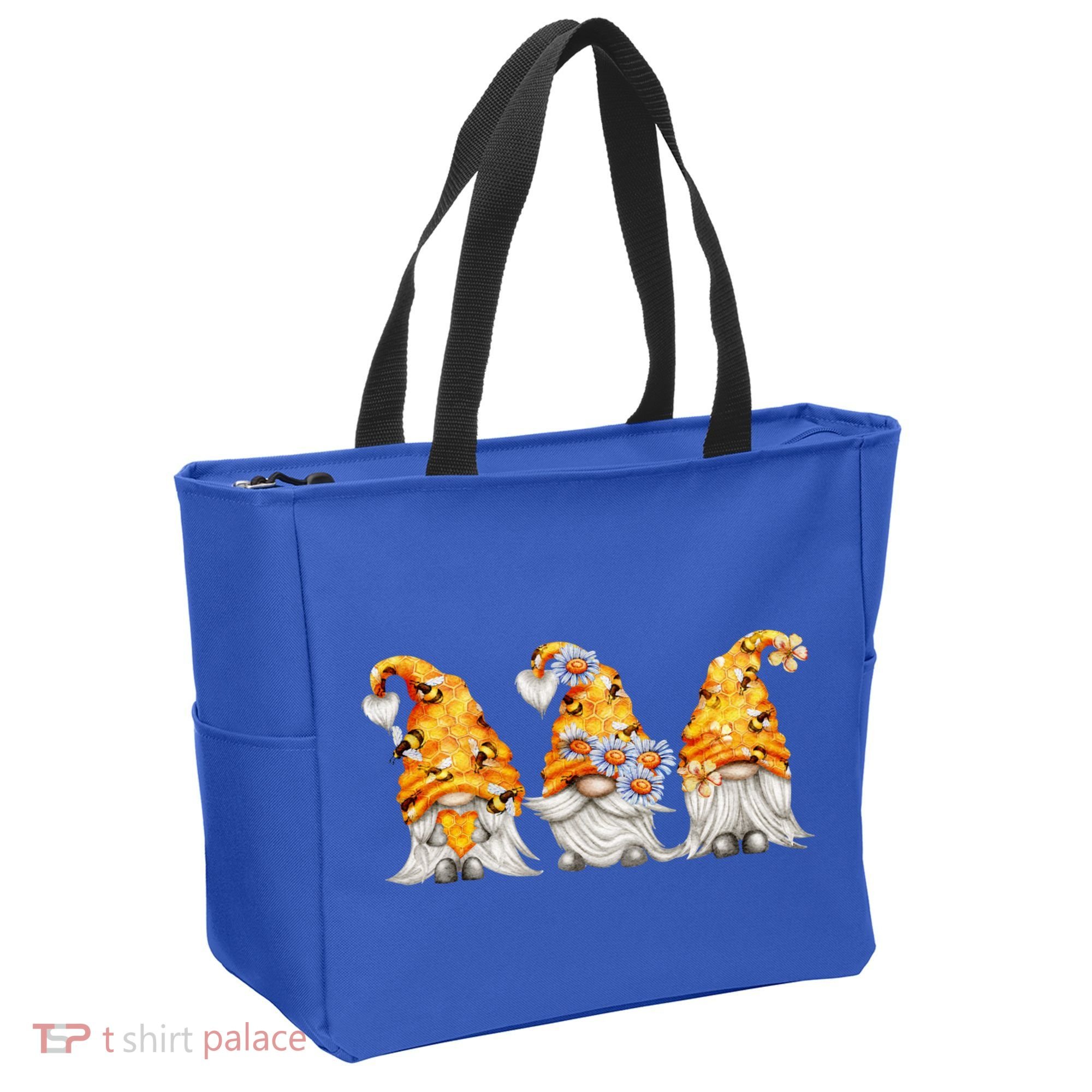 Honeybee And Daisy Bumblebee Bee Gnome Gift Tote Bag