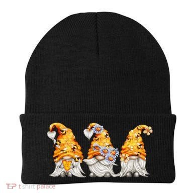 Honeybee And Daisy Bumblebee Bee Gnome Gift Beanie