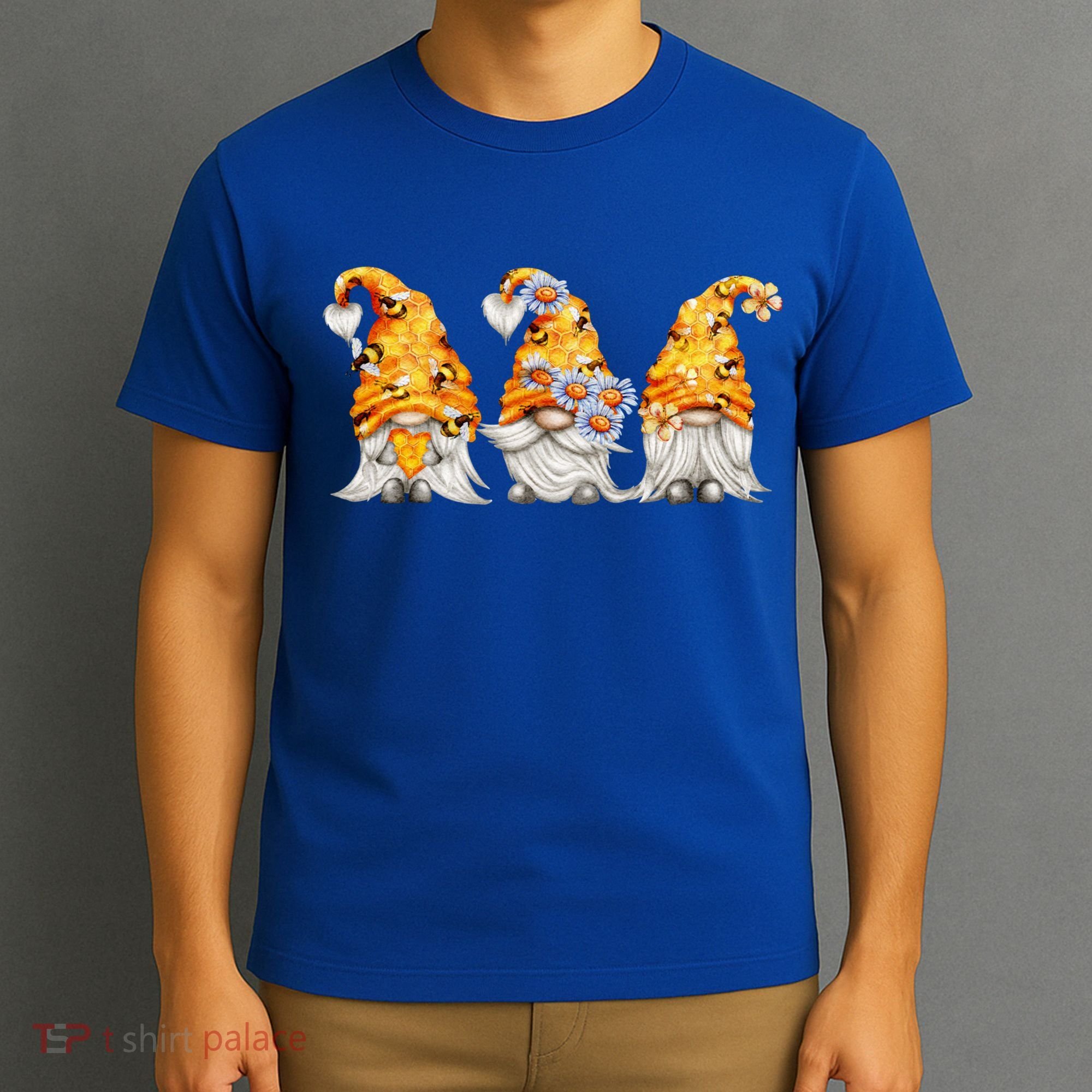 Honeybee And Daisy Bumblebee Bee Gnome Gift T-Shirt