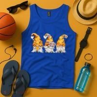 Honeybee And Daisy Bumblebee Bee Gnome Gift Tank Top thumb 4