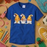 Honeybee And Daisy Bumblebee Bee Gnome Gift Kids T-Shirt thumb 3