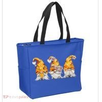 Honeybee And Daisy Bumblebee Bee Gnome Gift Tote Bag thumb 2
