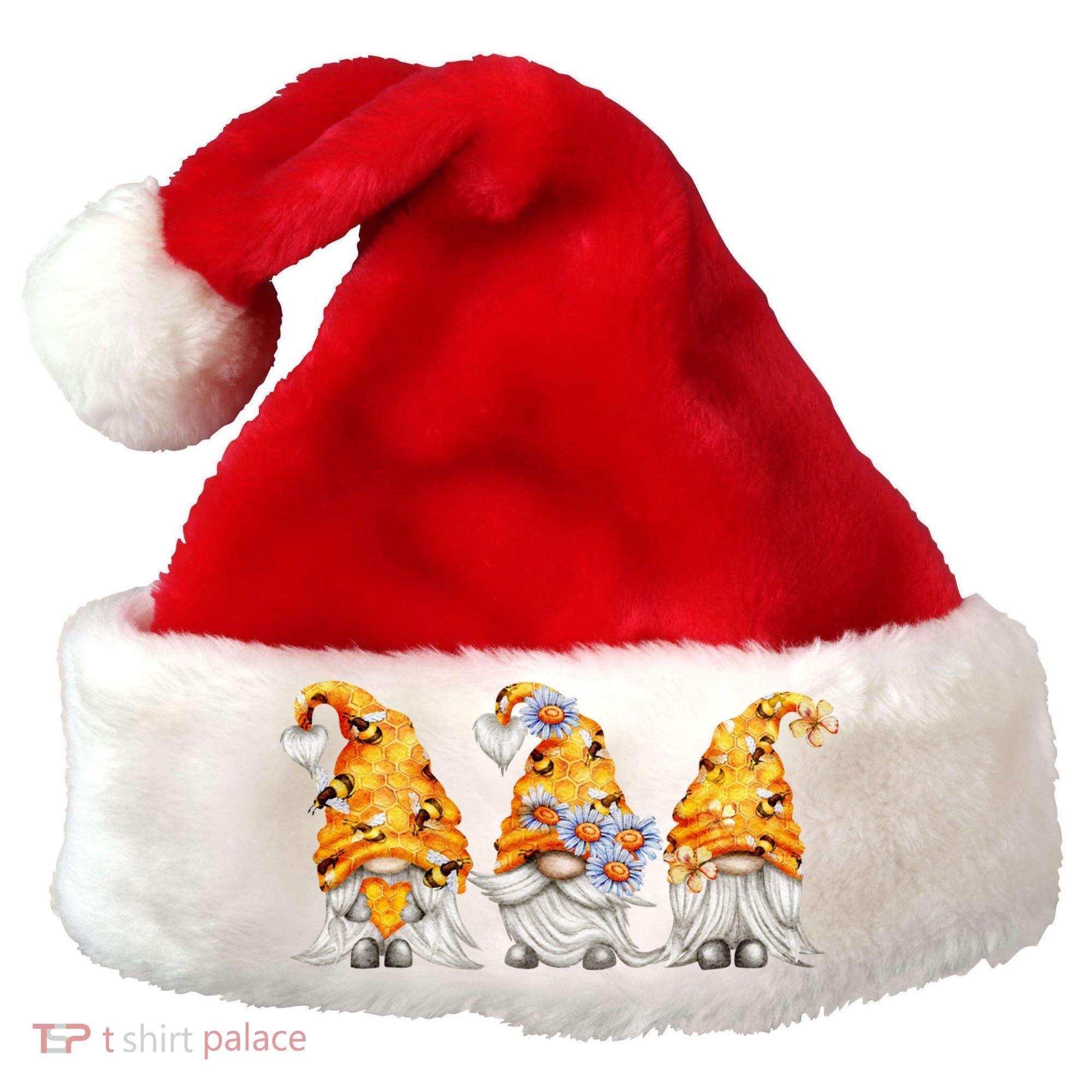 Honeybee And Daisy Bumblebee Bee Gnome Gift Santa Hat