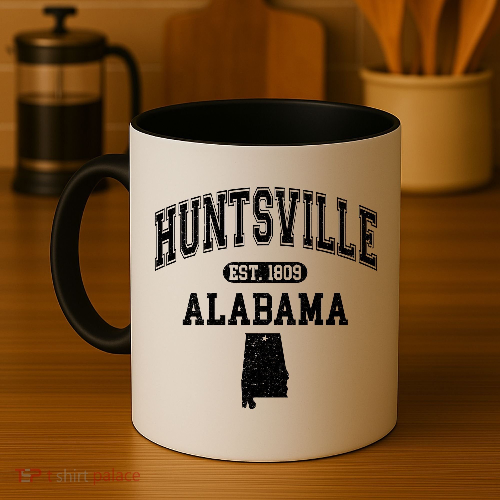 Huntsville Alabama Est 1809 Varsity Coffee Mug