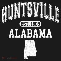 Huntsville Alabama Est 1809 Varsity Women's Hoodie thumb 2