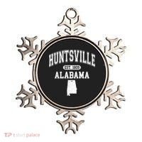 Huntsville Alabama Est 1809 Varsity Ornament thumb 0