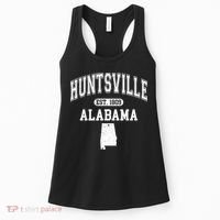 Huntsville Alabama Est 1809 Varsity Women's Tank Top thumb 0
