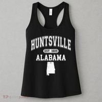 Huntsville Alabama Est 1809 Varsity Women's Tank Top thumb 3