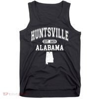 Huntsville Alabama Est 1809 Varsity Tank Top thumb 0