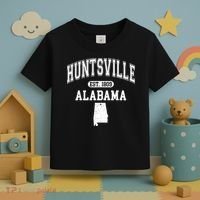 Huntsville Alabama Est 1809 Varsity Toddler T-Shirt thumb 3