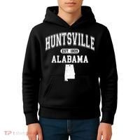 Huntsville Alabama Est 1809 Varsity Kids Hoodie thumb 4