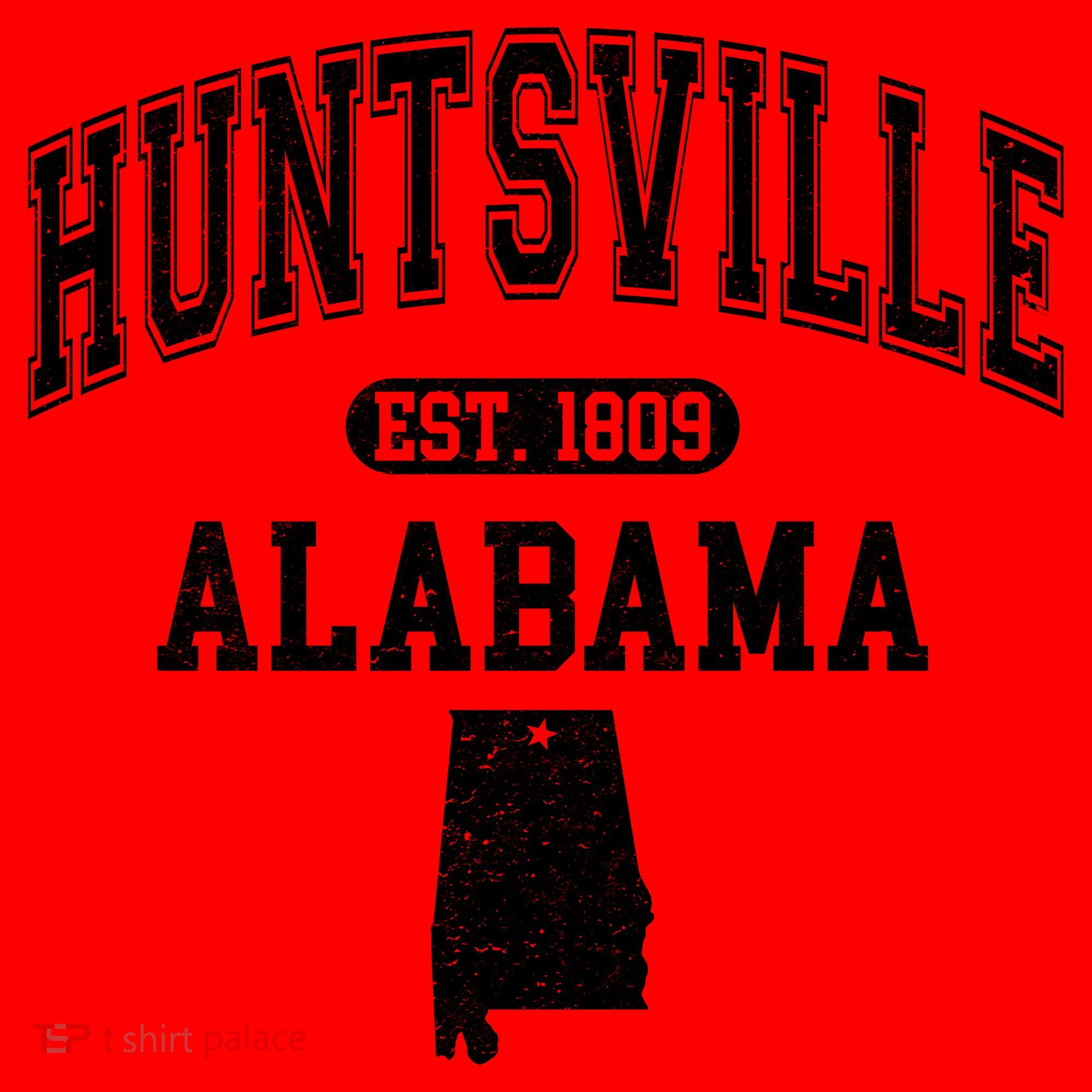 Huntsville Alabama Est 1809 Varsity Santa Hat