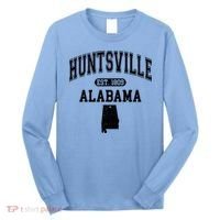 Huntsville Alabama Est 1809 Varsity Long Sleeve Shirt thumb 0