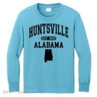Huntsville Alabama Est 1809 Varsity Kids Long Sleeve Shirt thumb 0