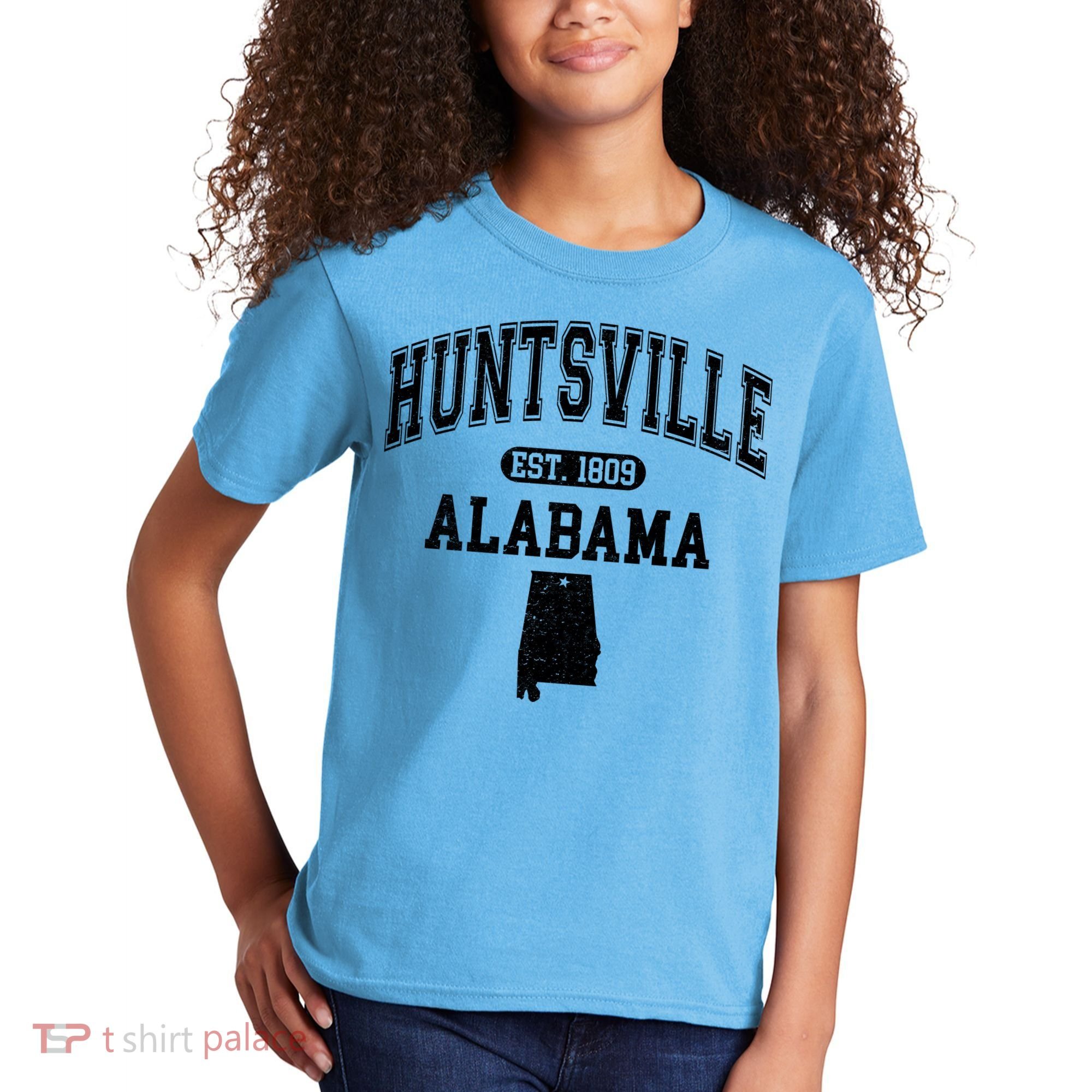 Huntsville Alabama Est 1809 Varsity Kids T-Shirt