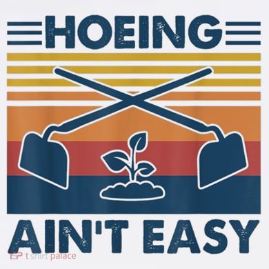 Hoeing Ain’t Easy Vintage Ornament