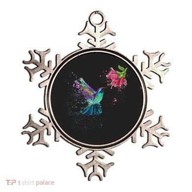 Hummingbird And Flower Bird Watcher Hummingbird Lover Ornament